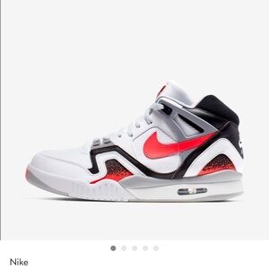 Nike Air Tech Challenge II QS Red and White Sneakers